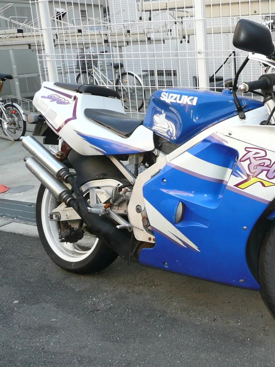 Suzuki models at Repossessed Rides